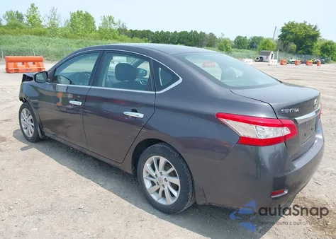 2013 Nissan Sentra Sv from USA, damaged, VIN 3N1AB7AP0DL752411